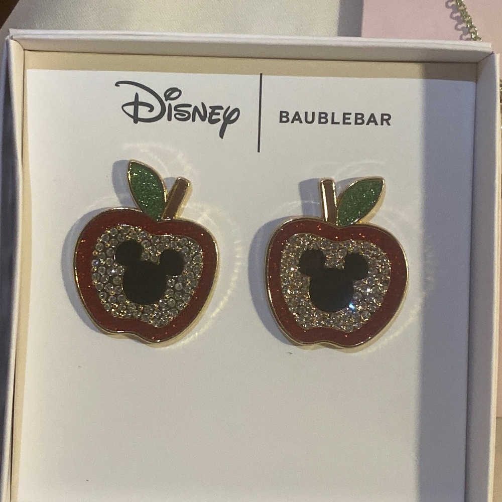 Gold tone Disney earrings